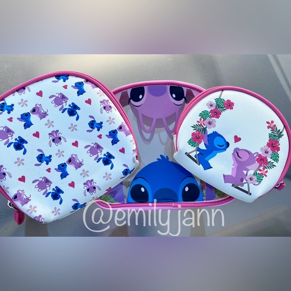 Stitch🌺Cosmetic Bag Set - Picture 5 of 8